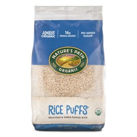 Nature's Path Organic Rice Puffs Cereal, 6 oz (Pack of 12), Earth Friendly Packaging