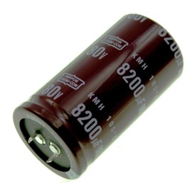 Snap-In Electrolytic Capacitor 8200µF 80V 105°C ; EKMH800VSN822MA63T ; 8200uF