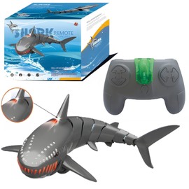 HITHOTMMA Juguete de Tiburón con Control Remoto de 2,4 G,Juguetes Eléctricos de Peces de Tiburón RC, Simulated Tiburón Swimming Children's Toys,Regalos para Niños,Regalo de Cumpleaños de Niño