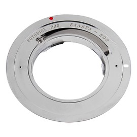 Fotodiox Pro Slim Lens Mount Adapter Compatible with Exakta, Auto Topcon Lenses on Canon EOS EF-S Cameras