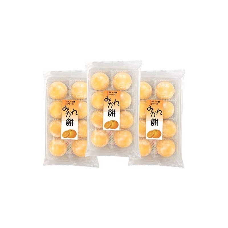 Fruits Mochi Daifuku Mikan 8.33oz/238g (3pack)