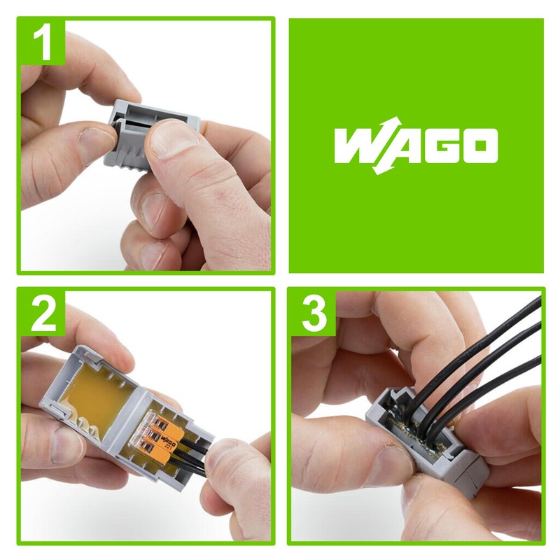 Wago® Gel Box, Size 3, Moisture Protection for Connection Terminals,