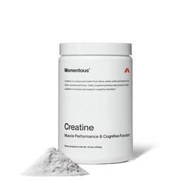 Momentous Creatine Monohydrate Powder - Creapure Creatine Powder - Supports Strength, Lean Muscle, & Recovery for Men & Women - NSF Certified for Sport - 5 g per Serving - 90 Servings