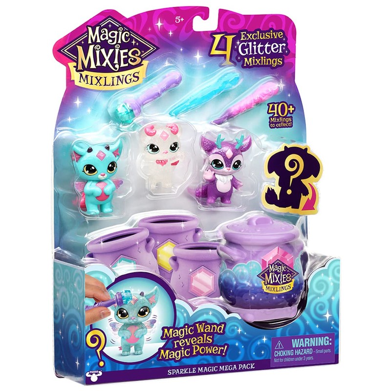 Bandai México Mega Pack Brillante Magic Mixies Mixlings Sparkle Magic