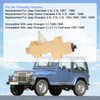 Brake Proportioning Valve replacement for Jeep Wrangler CJ XJ YJ