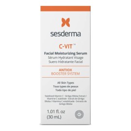 Sesderma C-Vit sérum liposomal 30 ml, vitamina C antioxidante y luminosidad día/noche