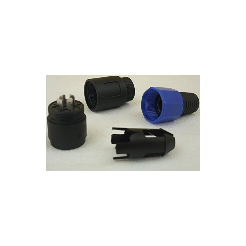 2x Adam Hall 7874 PA Loudspeaker Cable Connector 4 Pole