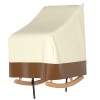 Artudatech Patio Rocking Chair Cover Rocking Chair Covers Fits Outdoor