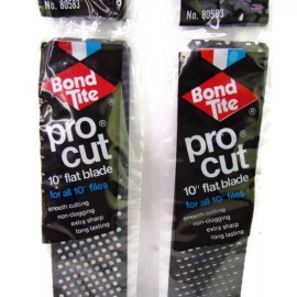Bond Tite (2-pcs) 10" Flat Body Filler Shaper File Blade Planer File Rasp BondTite Pro Cut