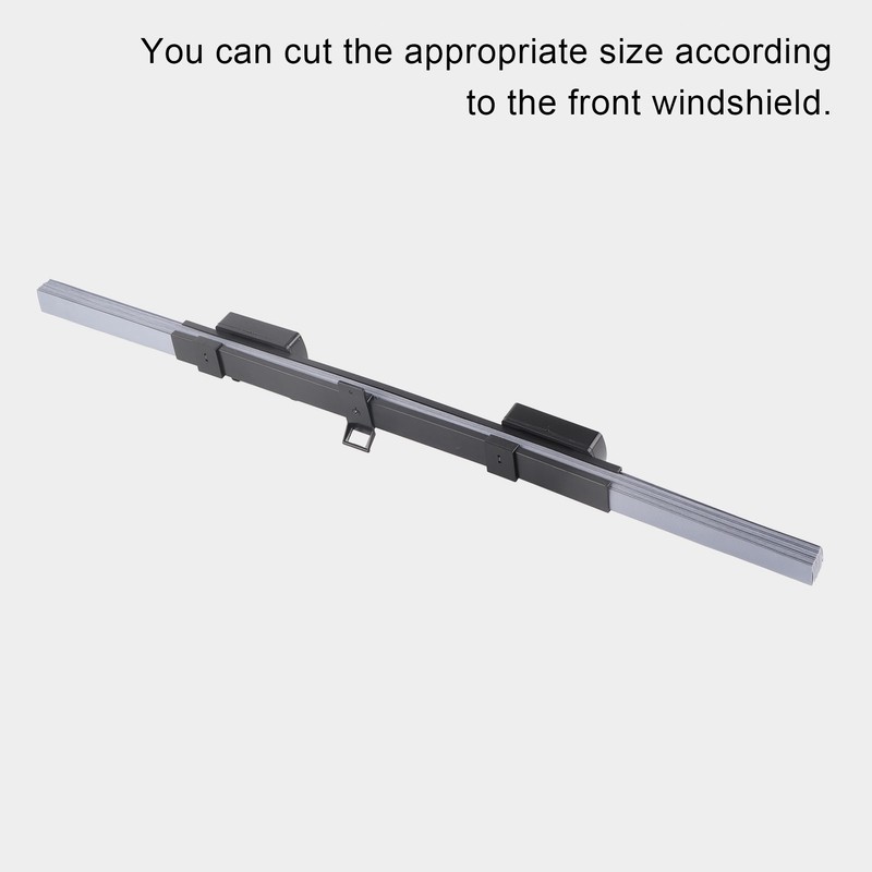 Retractable Car Sun Shade 70cm Width Windshield Cover Aluminium Foil