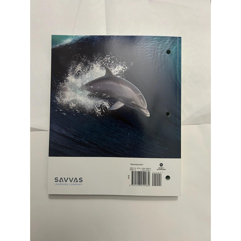 Grade 7 Accelerated Envision Mathematics Florida BEST Student Edition Volume