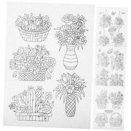 DOITOOL 4Sheets Water Soluble Embroidery Stabilizer DIY Sewing Supply for Clothes Easy to Use Wash Away Stabilizer for Hand Embroidery for Clothing Stores and Craft Studios