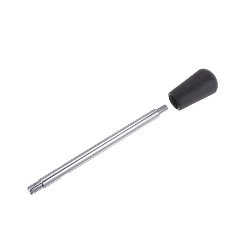 HARFINGTON Clamping Handles M8 Thread 200mm (8") Length Chrome Plated
