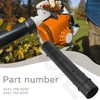 4241-760-8200 Leaf Blower Nozzle Tube with Lock Coupling Compatible with