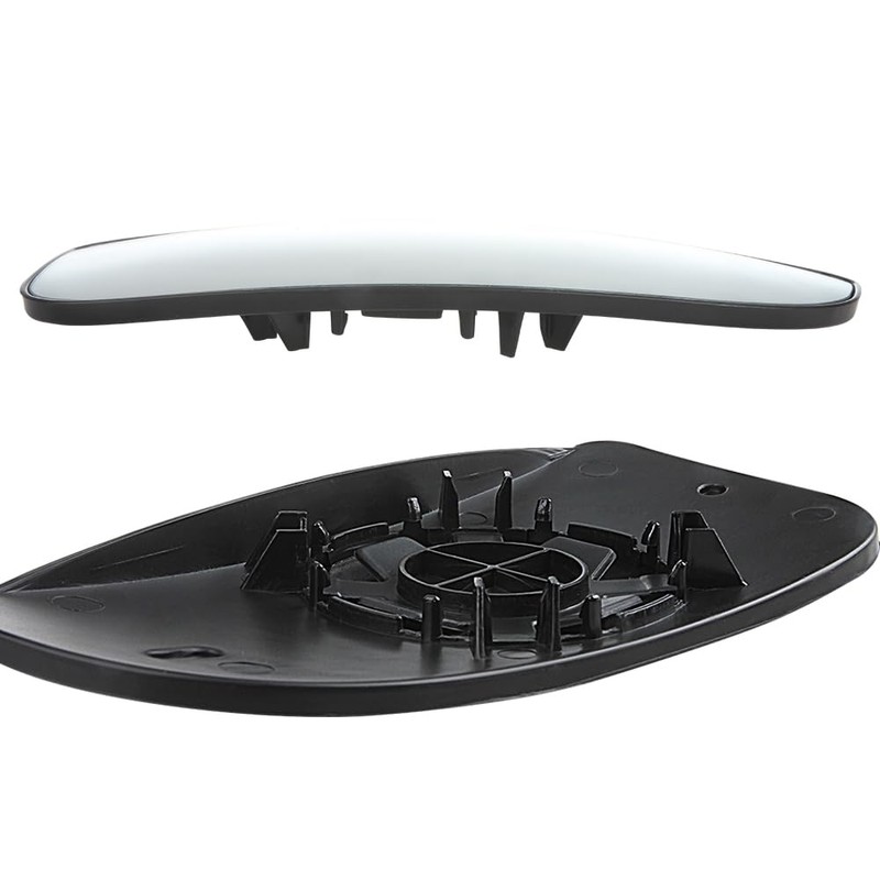 Senzeal Passenger Side Lower Mirror Glass Replacement for Dodge Ram