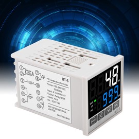 PID Temperature Controller Kit, AC100240V ABS Intelligent Temperature Controller for Factory (48 X 48mm)