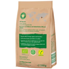 3 x CLASEN Organic Psyllium Seeds Natural and Gluten-Free - 250 g