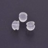 Silicone Earring Backs, Clear Earring Backings, 20PCS Soft Earring Stoppers,