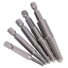 Broken Screw Extractor Set, 5PCS Screw Extractor Easy out Drill