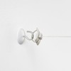 Rayen Extendable ABS Clothes Airer, 3 Independent Cords, Automatic Retraction