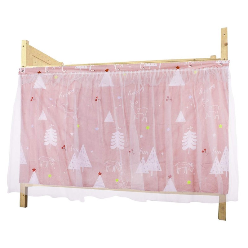 IBLUELOVER Cabin Bunk Bed Curtain Blackout Bed Canopy Student Dormitory