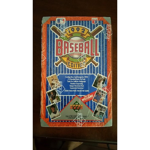 1992 Upper Deck Baseball Edition