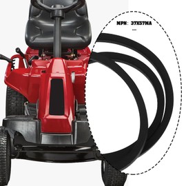Briny River Lawn Mower Rubber Deck Belt 37X57MA 1363mm Compatible with MURAY 8/30 10/30 Compatible with Hayter
