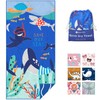 Eunzel Microfiber Kids Beach Towel, Quick Dry Towels for Girls