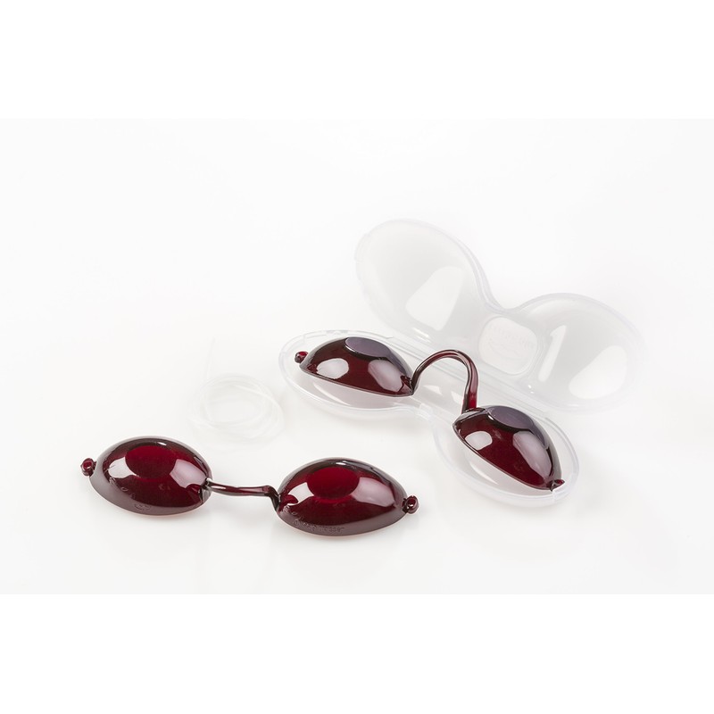 UV Solarium Glasses, brown