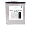 Mainstays Protector De Colchón Blanco Individual 1.50 X 2.5m