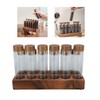 Coffee Sugar Canister Set High Borosilicate Glass Coffee Bean Storage