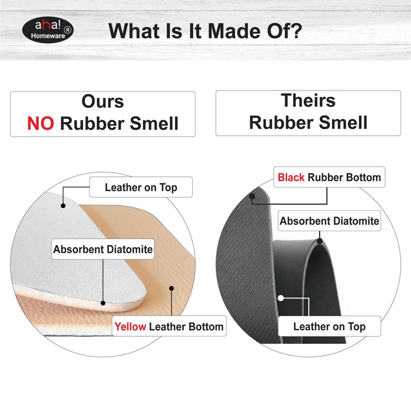 Faucet Mat Bathroom Sink 3-square-hole : AHA HOMEWARE Diatomite Rubber