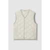 JAJU [JAJU/자주] 남 라이트 다운필 베스트_카키그레이 [JAJU] Men's Light Down