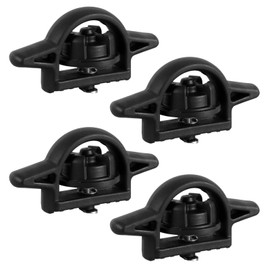 KPALAG 4PCS Tie Down Bed Cleats Compatible with Toyota Tacoma 2005-2021 & Tundra 2007-2021 Truck Deck Rail System Replace#: PT278-35160 PT278-35112 PT278-0C010 PT278-35111