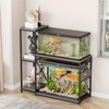 FOREVEROU Fish Tank Stand for up to 29 Gallon Aquarium,