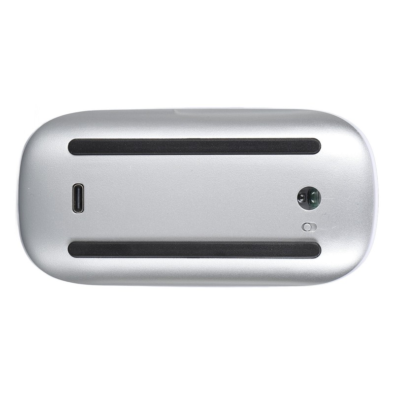 Wireless Bluetooth Mouse Ergonomic Curved Optical Touch USB C Rechargeable