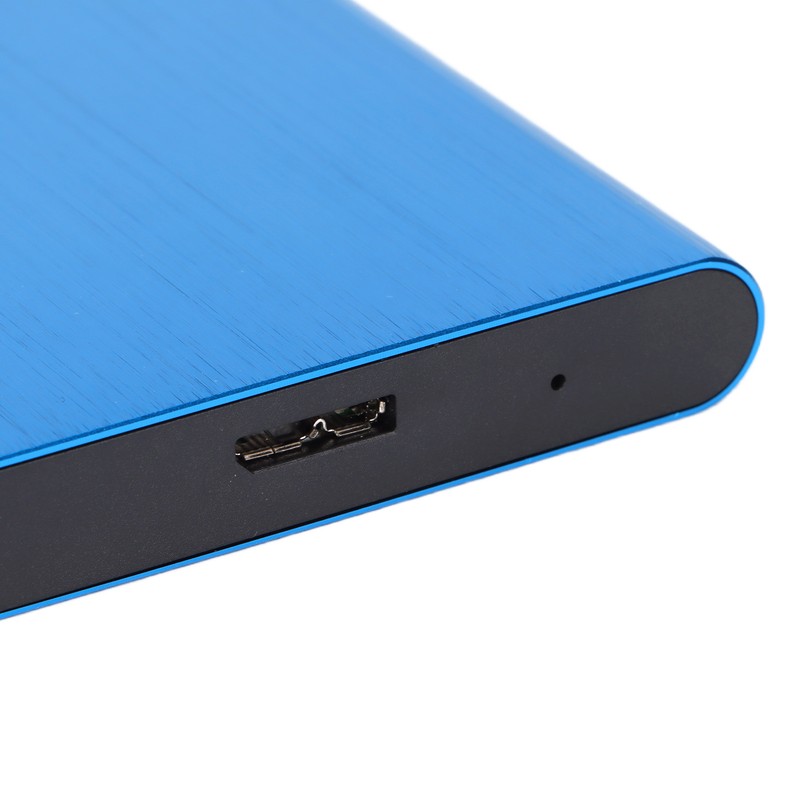 2.5in External Hard Drive USB 3.0 Aluminum Alloy Rounded Shell