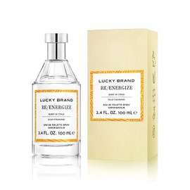 Lucky Brand Re/Energize The New Sustainably-Inspired & Exhilarating Mood-Evoking Unisex Fragrance For Women & Men, 3.4 Fl Oz EDT Spray (Pack of 1)