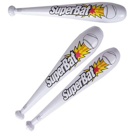 Baseball Bat Inflatables - 12 Piece - 24 Inch Before Inflate - New