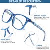 BONCAMOR Progressive Multifocus Reading Glasses for Men and Women 4