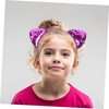 BIUDECO 22 Pcs Glitter Cat Ear Headband Kawaii Adult Cat