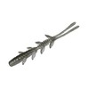 JACKALL Worm Scissor Comb, 2.5-Inch, Pond Chigill Lure