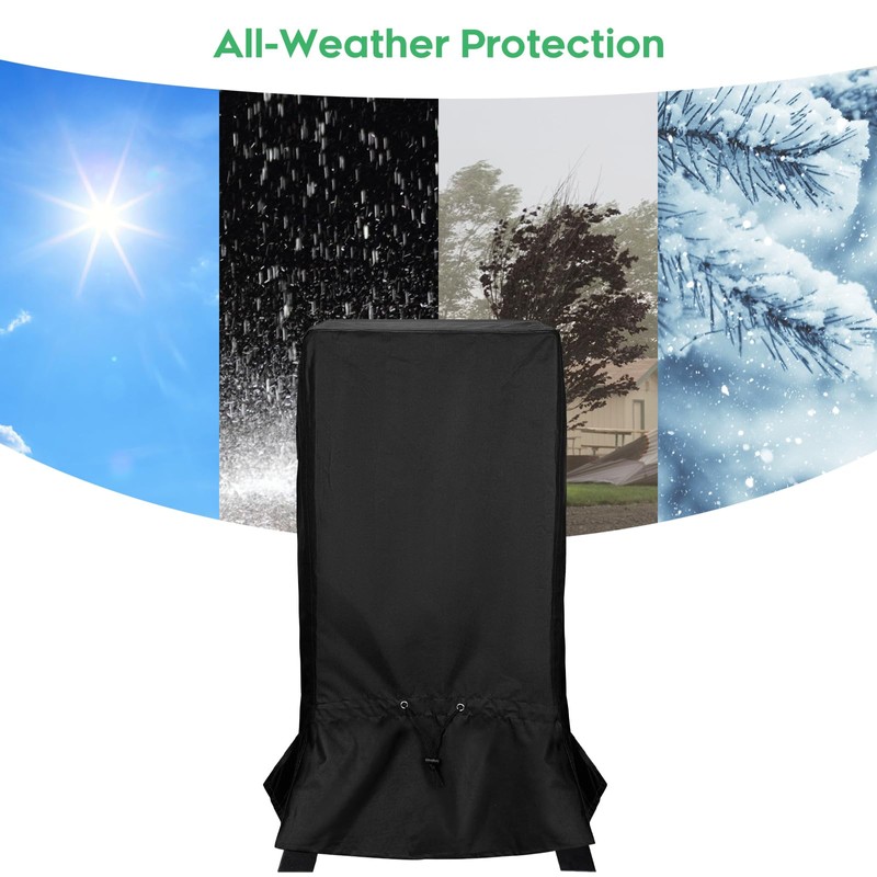 EZ-DONGTENG 30-inch Waterproof Smoker Cover fits for Masterbuilt/East Oak and
