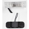 munirater Rear Trunk Release Switch Button Assembly with License Plate
