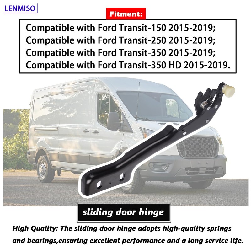 LENMISO Sliding Door Hinge Roller Guide Lower Bottom Compatible with