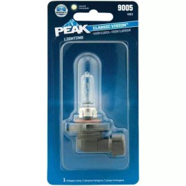 Peak (1)-PEAK Classic Vision 9005 HB3 12.8V Halogen Automotive Light Bulb