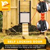 ChickenGuard Self-Locking Predator-Proof Chicken Coop Door for Hen-House, Chicken Run,