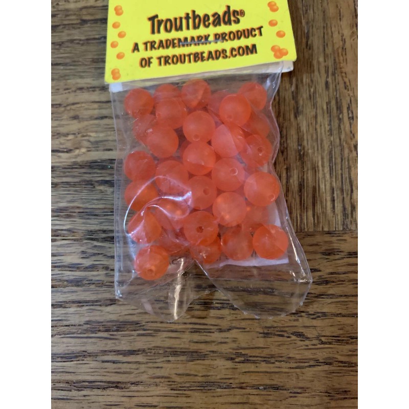 TroutBeads Trout Beads 8mm Natural Roe