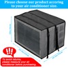 Luxiv Newest Design Mesh Window Air Conditioner Cover Outdoor, Support