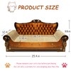 INRLKIT Luxury Cardboard Cat Scratcher Sofa Bed, Couch Shaped Scratching